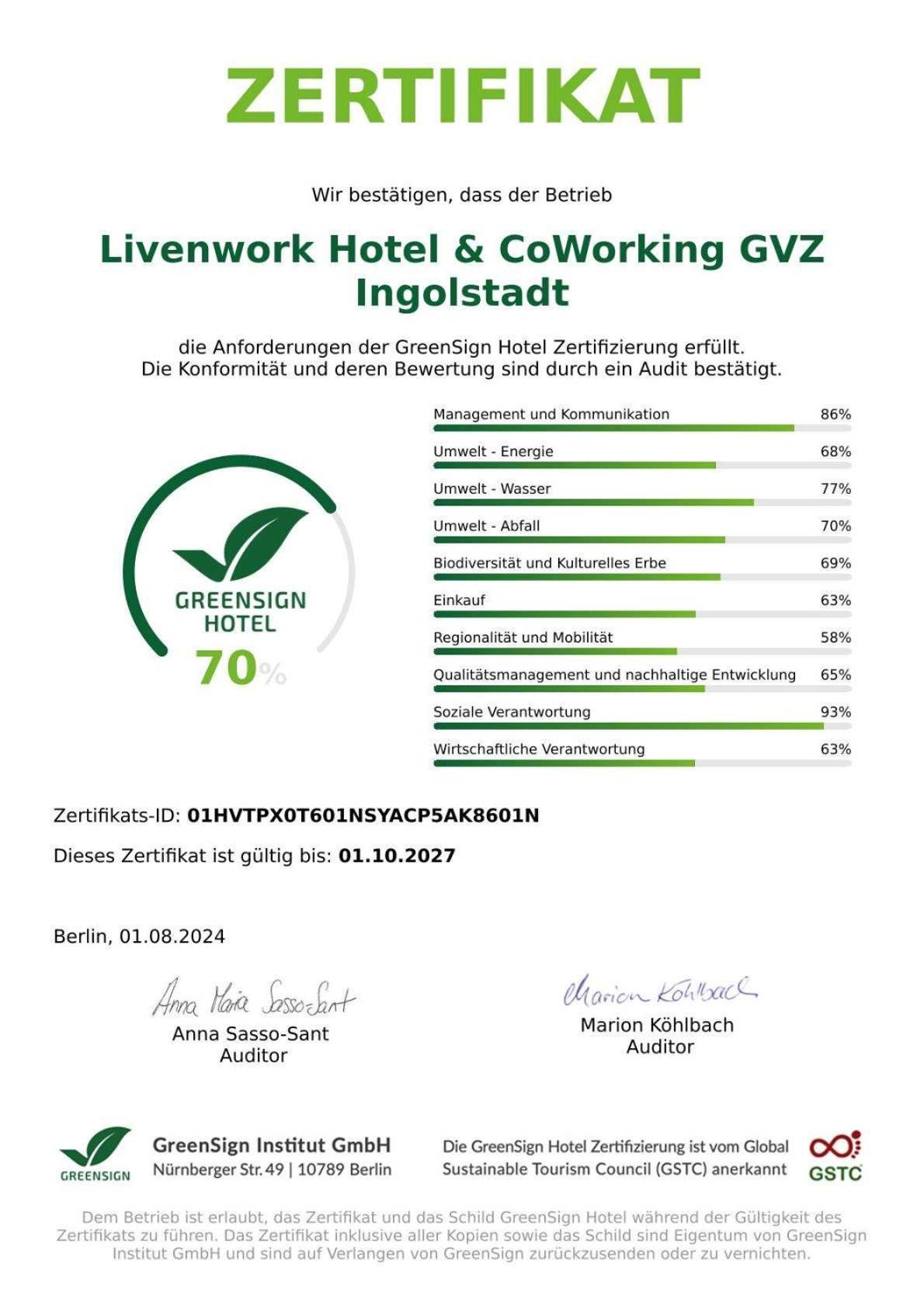 Livenwork Hotel & Coworking Gvz Ingolstadt Exterior foto